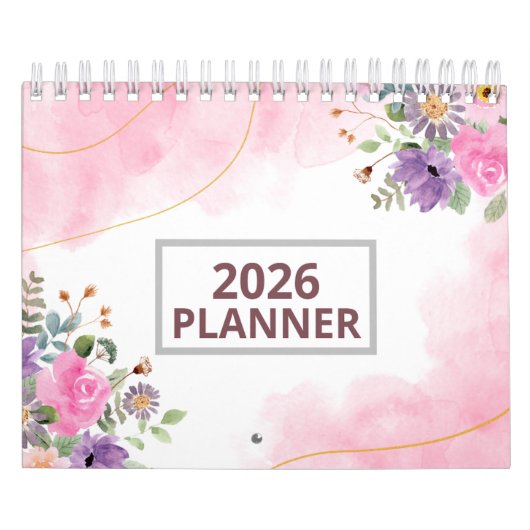 2026 Minimale Planner Kalender (Hoes)