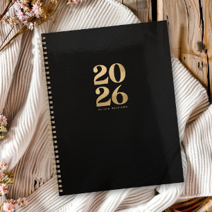 2026 Moderne Elegant Faux Gold Foil Parties scinti