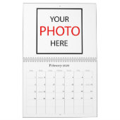 2026 Multi fotokalender / Creëer uw eigen Kalender (Feb 2026)