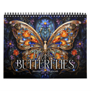2026 Mystieke Vlinders Fantasy Art Kalender