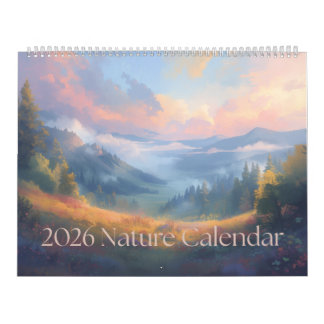 2026 Nature Calendar: A Year in Nature Kalender