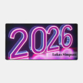 2026 Neon Futuristic Cyberpunk Gaming (Recto)