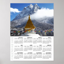 2026 Nepal Calendar, Ama Dablan, Sagarmatha