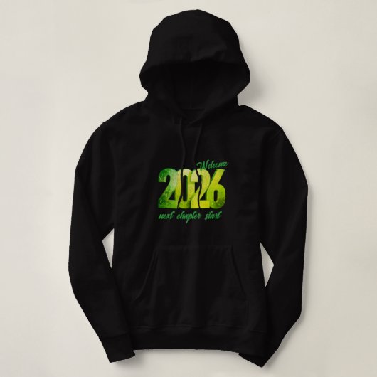 2026 NEW YEAR ADULT PULLOVER HOODIE (Design devant)