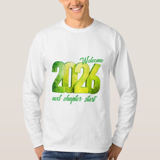 2026 NEW YEAR BASIC LONG SLEEVE T-Shirt (Devant)