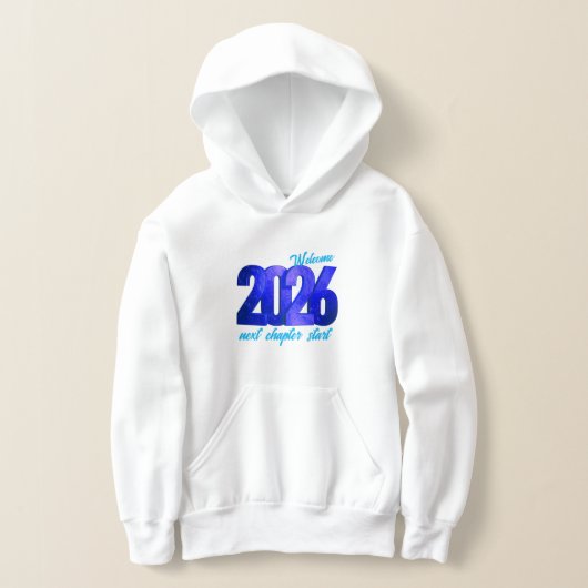 2026 NEW YEAR KIDS PULLOVER HOODIE (Poser)