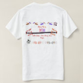2026 New Year Resolution - Fresh Start Goals  T-shirt (Design achterkant)