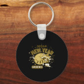 2026 New Year Same Hot Mess Celebration  Sleutelhanger (Voorkant)