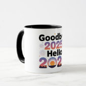 2026 New Year Sunset Celebration Coffee Mug (Devant gauche)