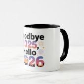 2026 New Year Sunset Celebration Coffee Mug Mok (Voorkant rechts)