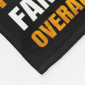 2026 New Year's Bruh No Cap Countdown Bussin Funny Fleece Deken (Hoek)