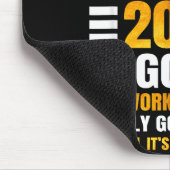 2026 New Year's Bruh No Cap Countdown Bussin Funny Muismat (Hoek)