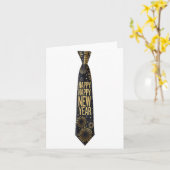 2026 New Year's Party Funny Fireworks Party New Ye Kaart (Gele Bloem)