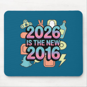 2026 Nieuw 2016 Retro Nostalgie Design Muismat