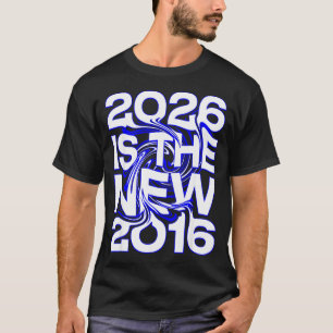 2026 Nieuwe 2016 Retro Toekomstig Ontwerp T-shirt