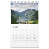 2026 Noorwegen landschapsfoto Kalender (Mar 2026)