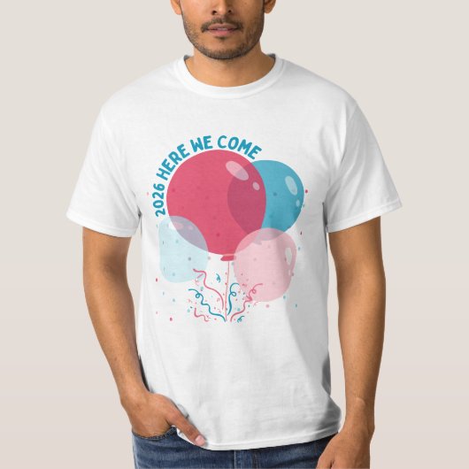 2026 Nous Venons - T-Shirt pour la célébration du (Devant)