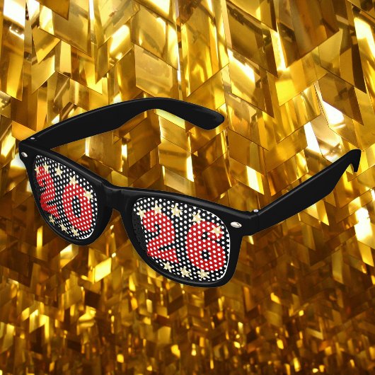 2026 Nouvel An Eve Party Swag Lunettes de soleil S