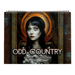 2026 Odd Country 3 Surreal Art Kalender
