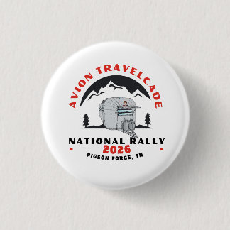 2026 OFFICIËLE Avion Travelcade Nat'l Rally BUTTON