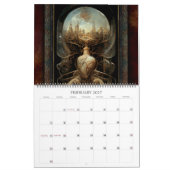 2026 Organismes 2 Surreal Dark Sci-Fi Calendrier (Feb 2027)