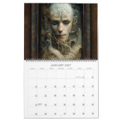 2026 Organismes 2 Surreal Dark Sci-Fi Calendrier (Jan 2027)