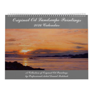 2026 Original Landscape Paintings Kalender