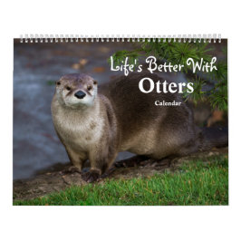 2026 Otters van dichtbij - korte kalender