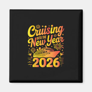 2026 Oud en Nieuw Cruise Trip Kerst Cruise Magneet