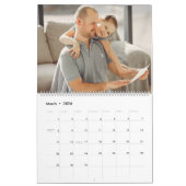 2026 Personalized Family Simple Minimalist  Kalender (Mar 2026)