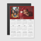 2026 Personalized Photos Mini Calendar (Voorkant / Achterkant)