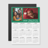 2026 Personalized Photos Mini Calendar (Voorkant / Achterkant)