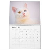 2026 Persoonlijke kattenfoto's Maak uw eigen Kalender (Feb 2027)