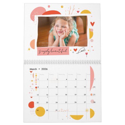 2026 Photo Calendar Motivational Shine Every Day Kalender (Mar 2026)