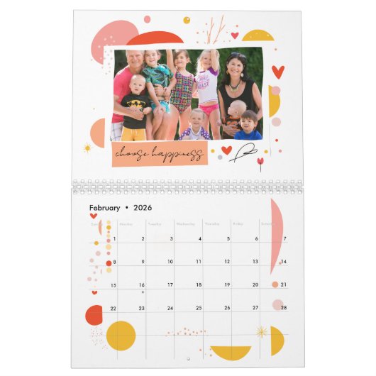 2026 Photo Calendar Motivational Shine Every Day Kalender (Feb 2026)