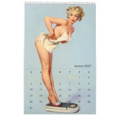2026 Pin-upkalender Kalender (Jan 2027)