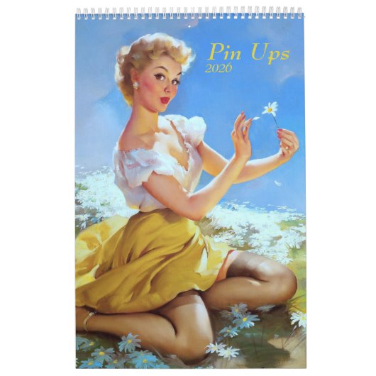 2026 Pin-upkalender Kalender (Hoes)