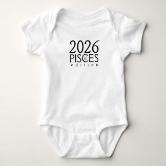 2026 Pisces edition with symbol Romper