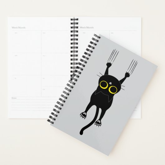 2026 PLANNER - Funny Cat Planner (Devant avec enveloppe)