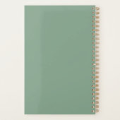 2026 Planner Spiral Bound Minimalist (Achterkant)