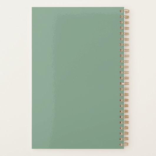2026 Planner Spiral Bound Minimalist (Dos)