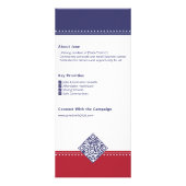 2026 Politiek verkiezingsjaar Kandidatencampagne Reclamekaart (Achterkant)