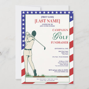 2026 Politieke Kandidaat Golf Scramble Fundraiser Kaart