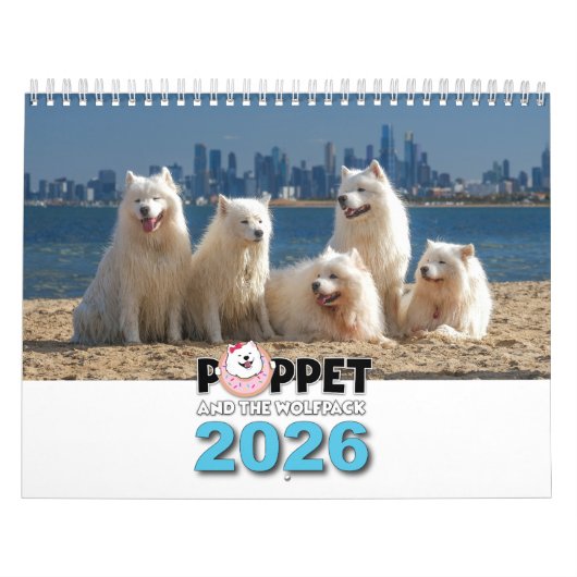 2026 Poppet en de Wolfpack Kalender (Hoes)