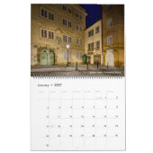 2026 Praag Kleinere Stad 's Nachts Kalender (Jan 2027)