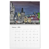 2026 Prague - Charles Bridge Calendar Kalender (Feb 2026)