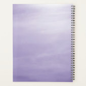 "2026" Purple Ferris Wheel Skyline Planner (Achterkant)