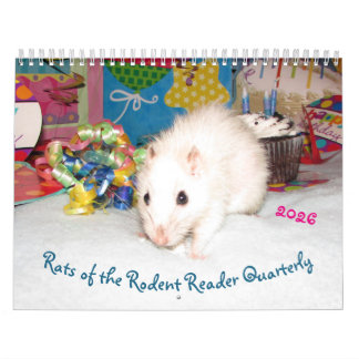 2026 RATS van de Rodent Reader Agenda B Kalender