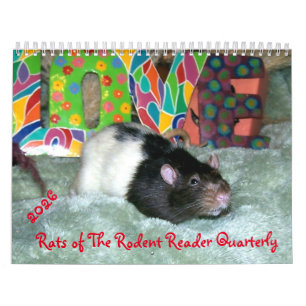 2026 RATS van de Rodent Reader-kalender I Kalender