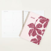 2026 Red Hibiscus Art Floral  Planner (Display)